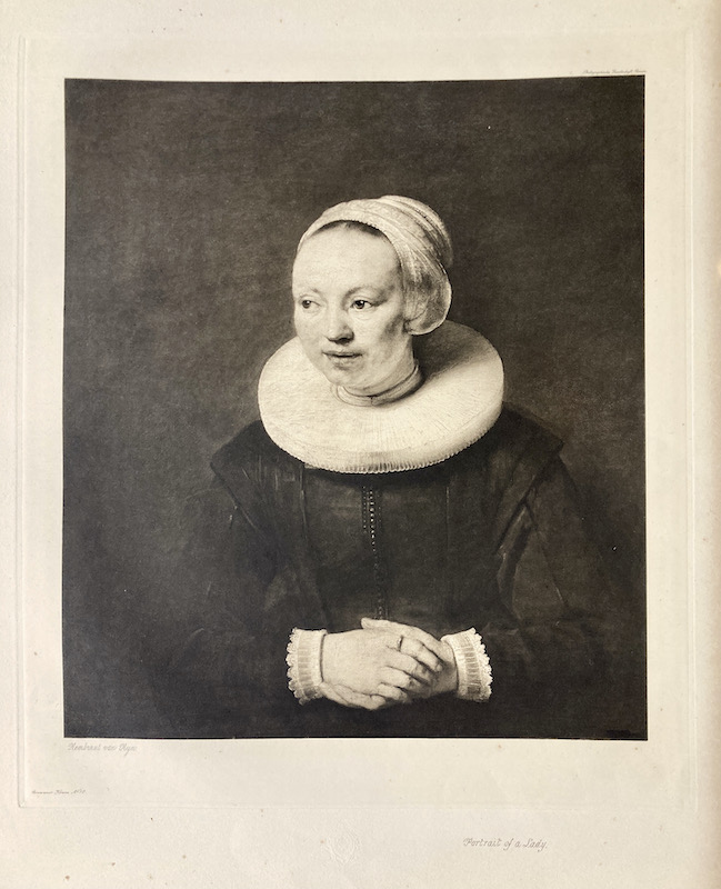 Portrait of a Lady / Retrato de una Mujer, Rembrandt van Rijn