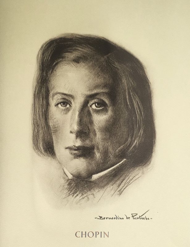 Retratos de Compositores - CHOPIN