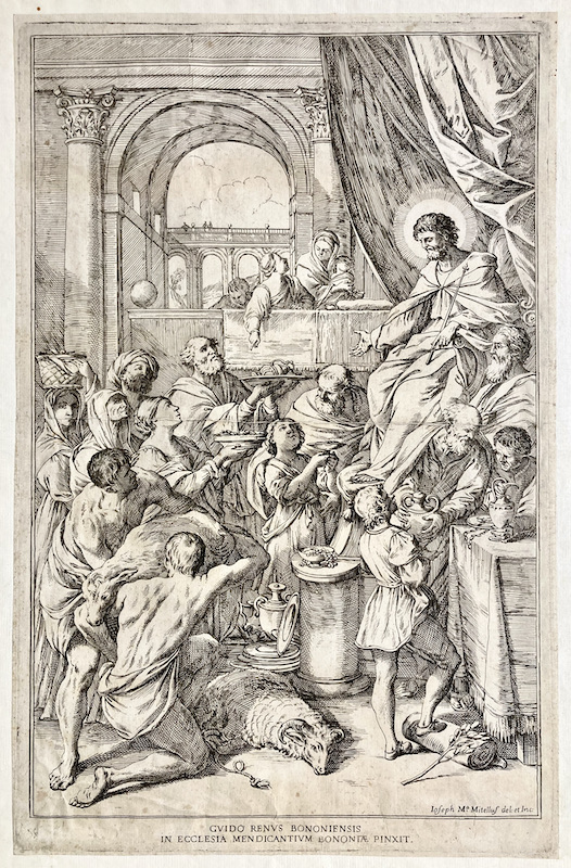 Guido Renus Bononiensis in Ecclesia Mendicantium Bononiae Pinxit / Il trionfo di Giobbe / El Triunfo de Job