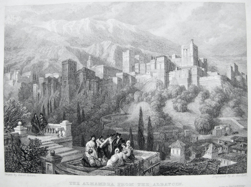 Granada - The Alhambra from the Albaycin [La Alhambra desde el Albaicin]