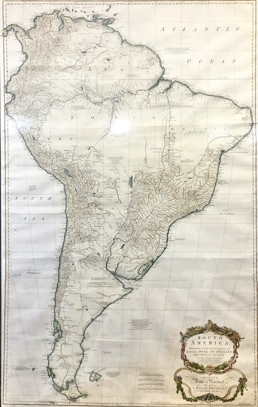 SOUTH AMERICA Performed under the Patronage of Louis Duke of Orleans