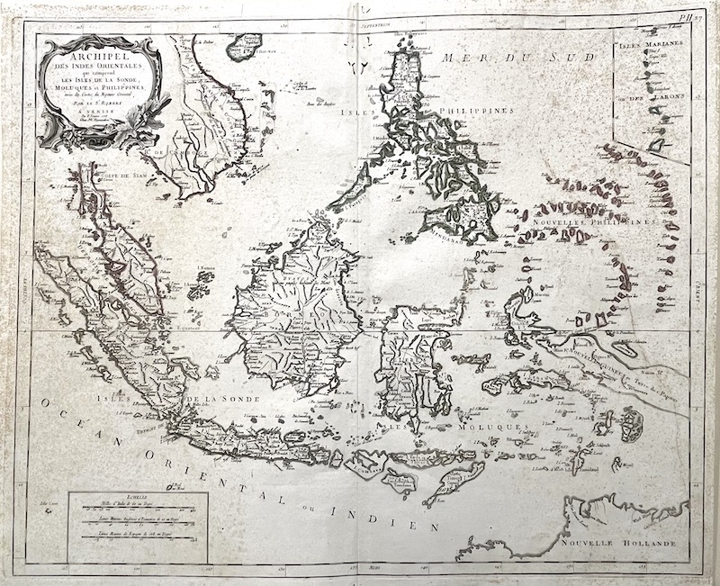 Archipel des Indes Orientales qui comprend les Isles de la Sonde, Moluques et Philippines, tirees des Cartes du Neptune Oriental [Islas de la Sonda, Molucas y Filipinas]