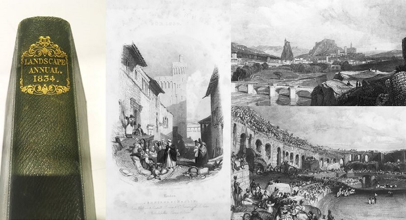 Landscape Annual, 1834 - The Tourist in France, by Thomas Roscoe / El Turista en Francia, por Thomas Roscoe