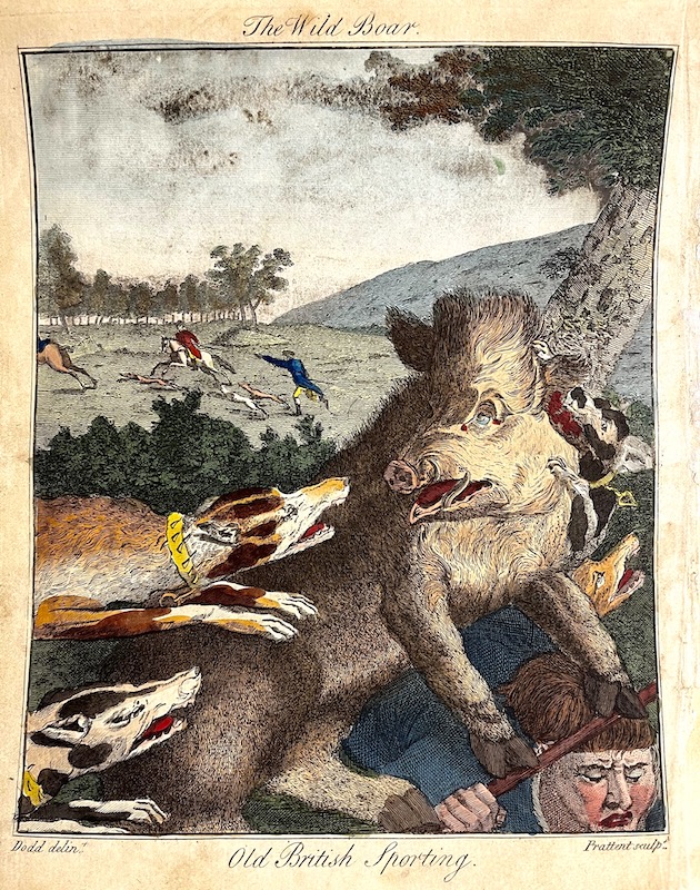 Old British Sporting - The Wild Boar [El Jabalí]