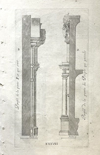 Regles des Cinq Ordres d' Architecture - XXXVII