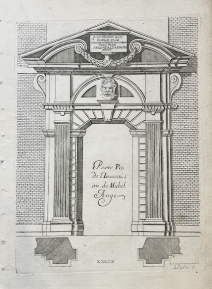 Regles des Cinq Ordres d' Architecture - XXXVIII