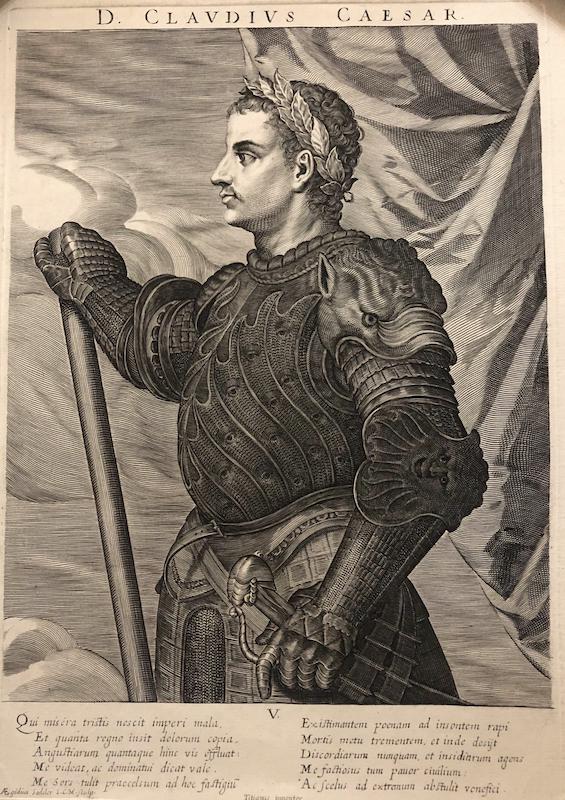 D. Claudius Caesar (Tiberio Claudio César Augusto Germánico, 10 a.C.- 54 d.C.)