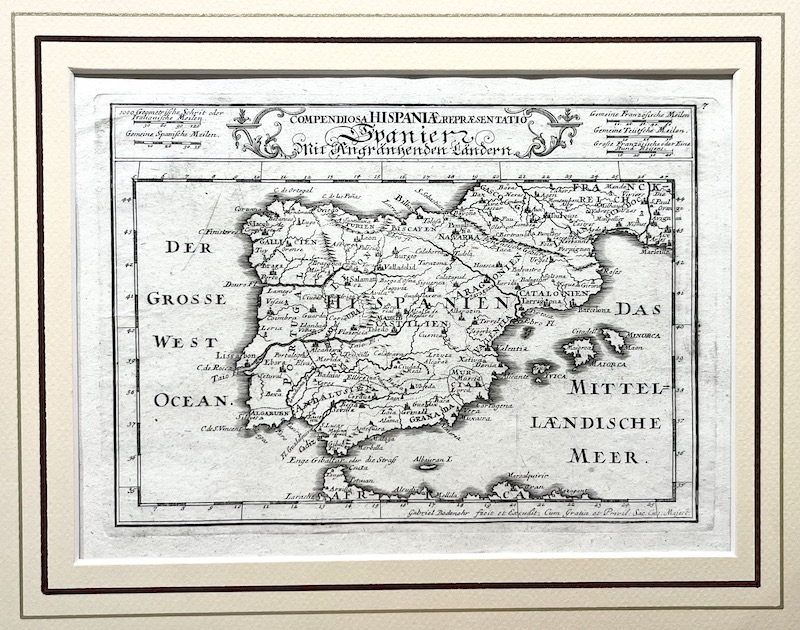 Compendiosa Hispaniae Representatio Spanier Rit Angranhenden Landern