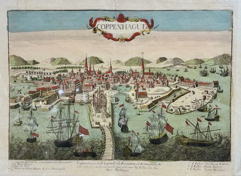 COPPENHAGUE - Ville Capitale du Royaume de Danemarck