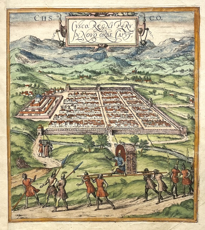 Cusco Regni Peru in Novo Orbe [Cuzco]