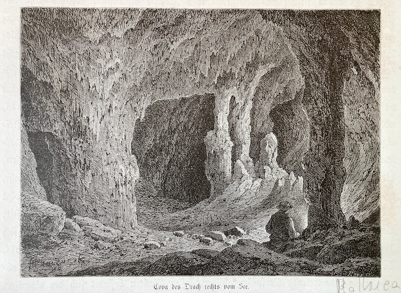 Die Balearen - Cova des Drach rechts See (Mallorca)