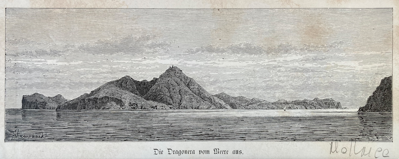 Die Balearen - Die Dragonera von Meere aus (Mallorca)