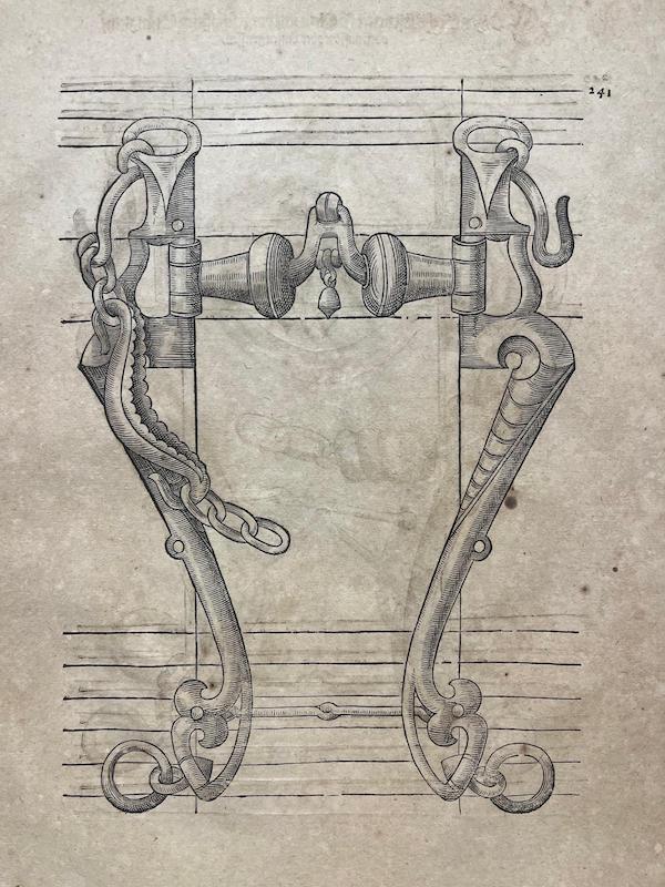 Neu vollkommenes Itinerarium oder Reit-Kunstbuch - 241 (Bocados)