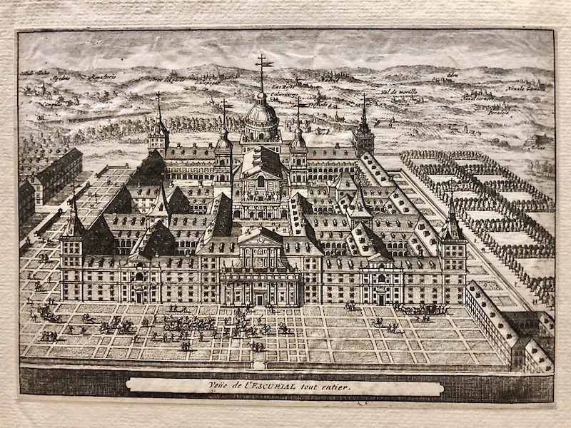 El Escorial - Colección de 18 Vistas y Planos