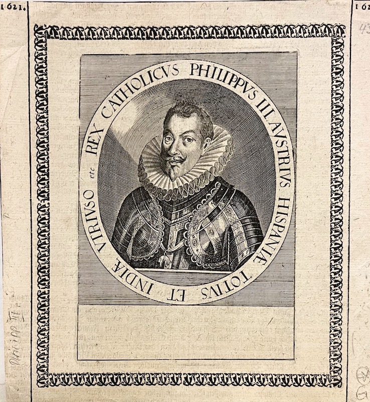 Rex Catholicus Philippus III [Rey Catolico Felipe Tercero]