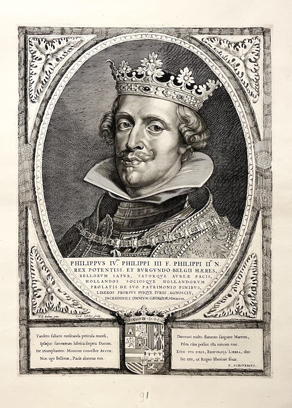 [Felipe IV] Philippus Iv. Philippi Iii F. Philippi Ii N. Rex Potentiss