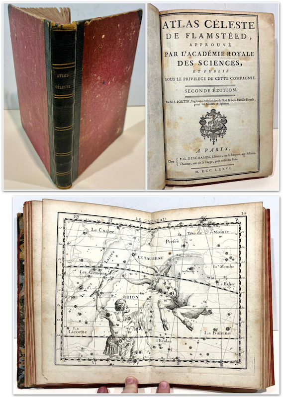 Atlas Céleste de Flamstéed, approuvé par l’ Académie Royale des Sciences, et publié sous le privilège de cette Compagnie