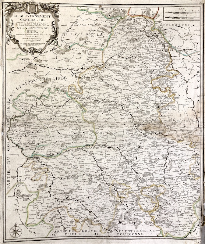 Le Gouvernement General de CHAMPAGNE et la Province de BRIE