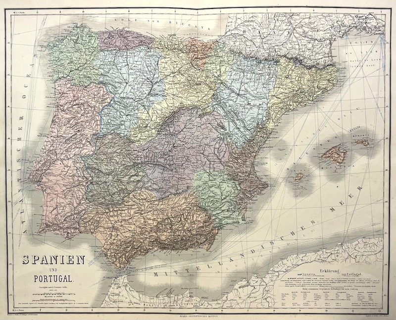 Spanien und Portugal - Vorzüglich nach D. Franzisco Coëllo.