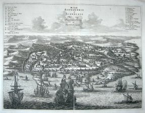 De Stadt Alexandrie of Scanderik. The City Alexandria or Scanderik (Alejandria)