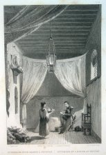 Interieur d'une maison a Tetouan / Interior of a house at Tetuan