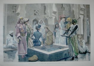 Unas visita al haren del Emperador de Marruecos