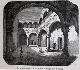 Convento de san Gines, en el campo de Salinas, Provincia de Alicante