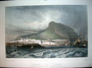 Alicante tomada desde la punta del muelle