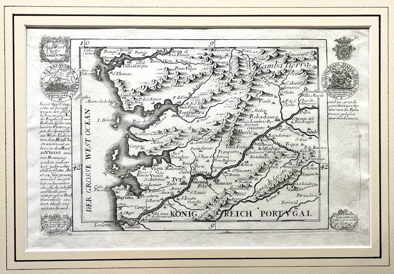 Die Süd West Cüste von GALLICIEN [La Costa Sudoeste de Galicia.]