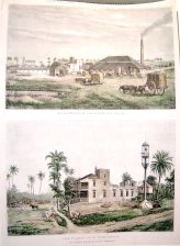 Isla de Cuba, el "Ingenio Portugalete" : Departamento de fabricacion del azucar, Casa-vivienda en el mismo Ingenio