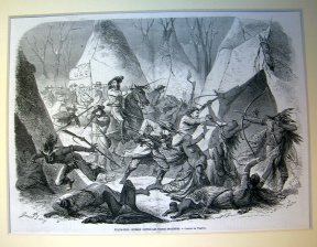 Etats Unis : Guerre contre les tribus indiennes