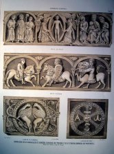 Sepulcro de Da. Urraca, de Dª Sancha, Condesa de Tolosa y de Dª Teresa Condesa de Provenza, hijas de Ramiro I Rey de Aragon