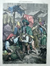 Oviedo, los pobres de oficio en el mercado