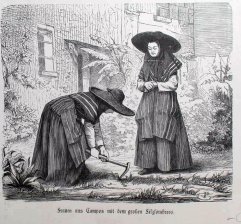 aus Campos mit dem Silzsombrero (mujeres campesinas)