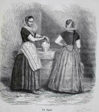 Die Jugend 2 mujeres con traje tipico