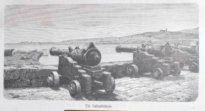 Die salvenbatterie (cañones frente a la costa)