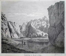 Ausmundung des Torrent de Pareys