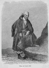 Mann mit Capot pelud (hombre con capote)