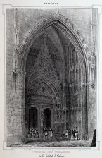 Puerta del Mirador en la Catedral, Palma