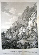Vista de la cueva de la Virgen de Monserrate (Montserrat)