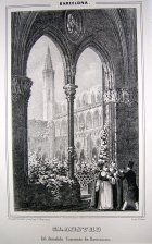 Claustro del demolido Convento de dominicos