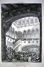 Patio de la Audiencia, fiesta de San Jorge