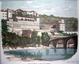 Vista de Manresa y la cueva de San Ignacio