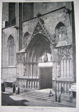 Portada principal de la Iglesia de santa Maria del mar