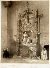 Sepulcro del Infante D. Alonso en la Cartuja de Miraflores