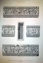 Sarcofago de Briviesca conservado en el Museo Provincial