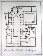 Planta de la Catedral de Burgos