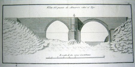 Vista del puente de Almaraz sobre el Tajo