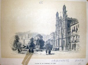 Convento de los carmelitas en Cadiz.