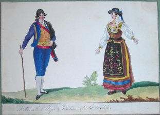 A Female Villager and Vintner of Old Castile